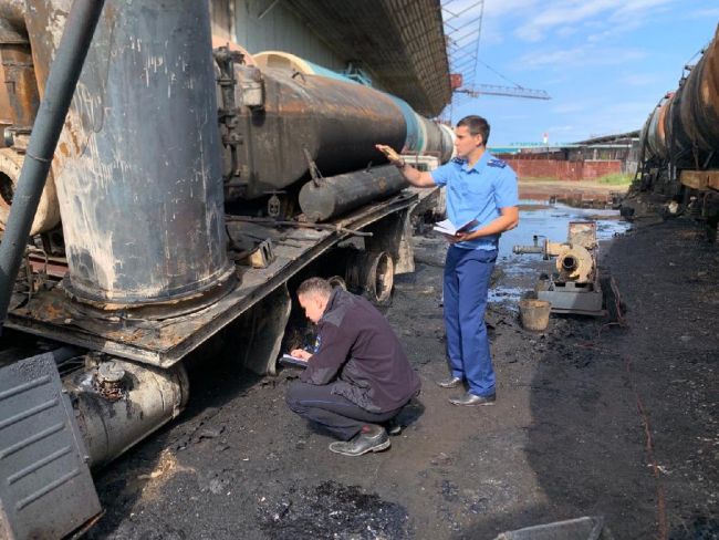 возгорание цистерн в Ухте произошло в ходе производства работ по очистке их от нефтепродуктов